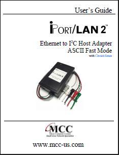 iPort/LAN 2 (#MIIC-210) User's Guide